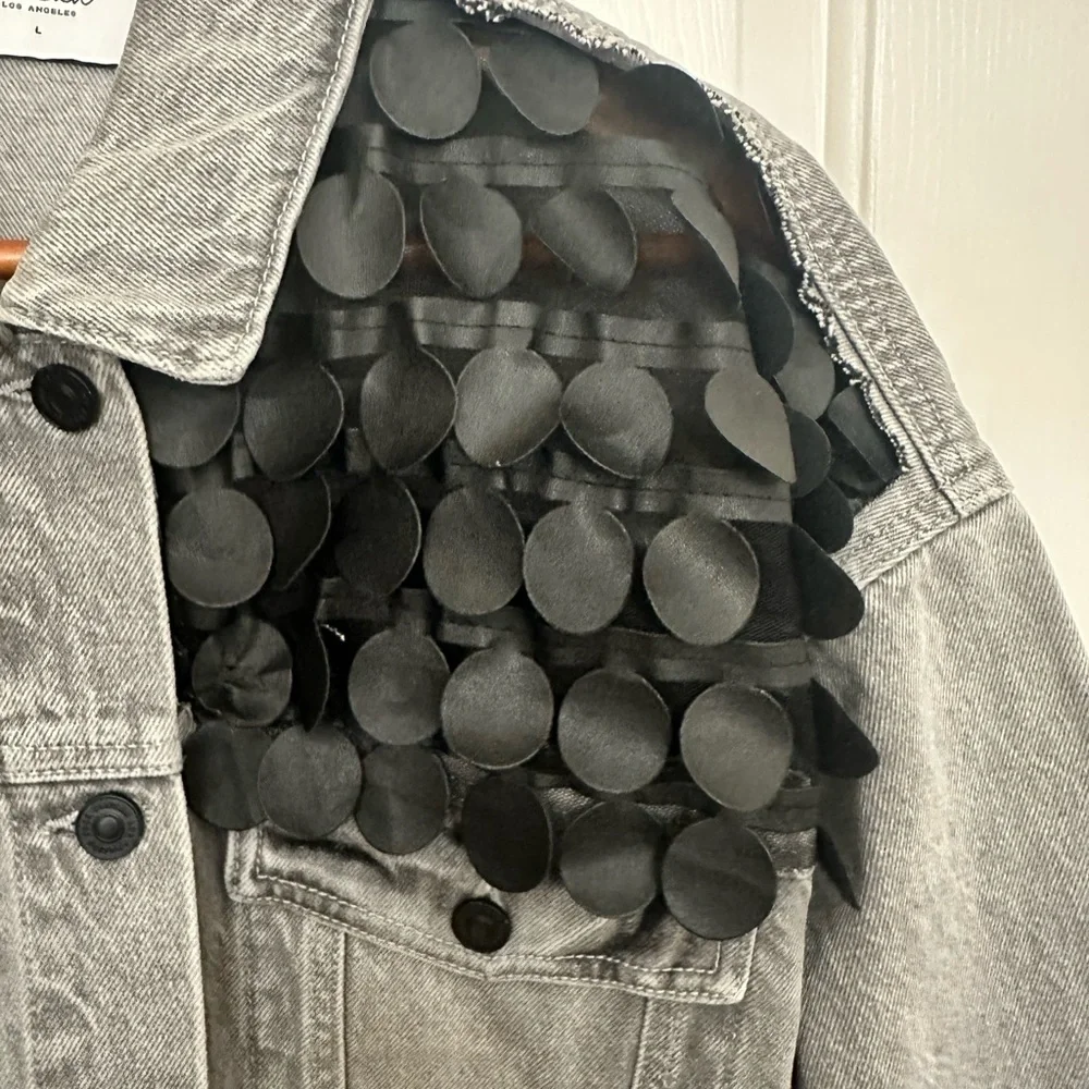 Kancan Custom Denim Jacket NWOT